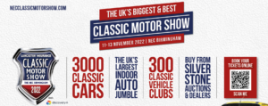 The Lancaster Insurance Classic Motor Show, with discovery+ @ National Exhibition Centre (NEC)